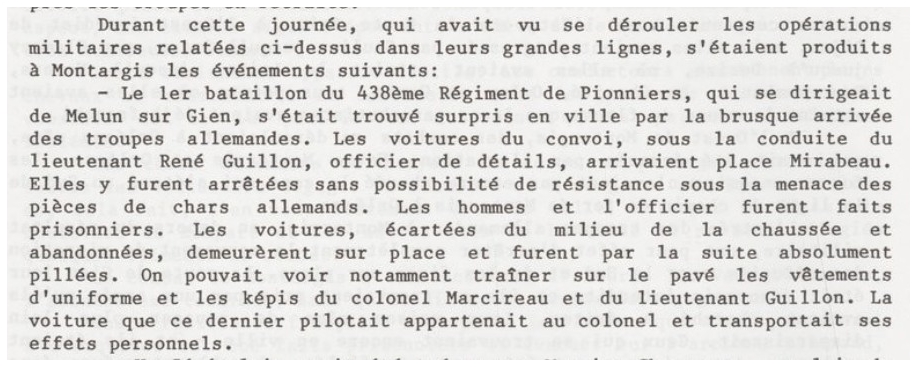 Histoire du 1er bataillon - 
