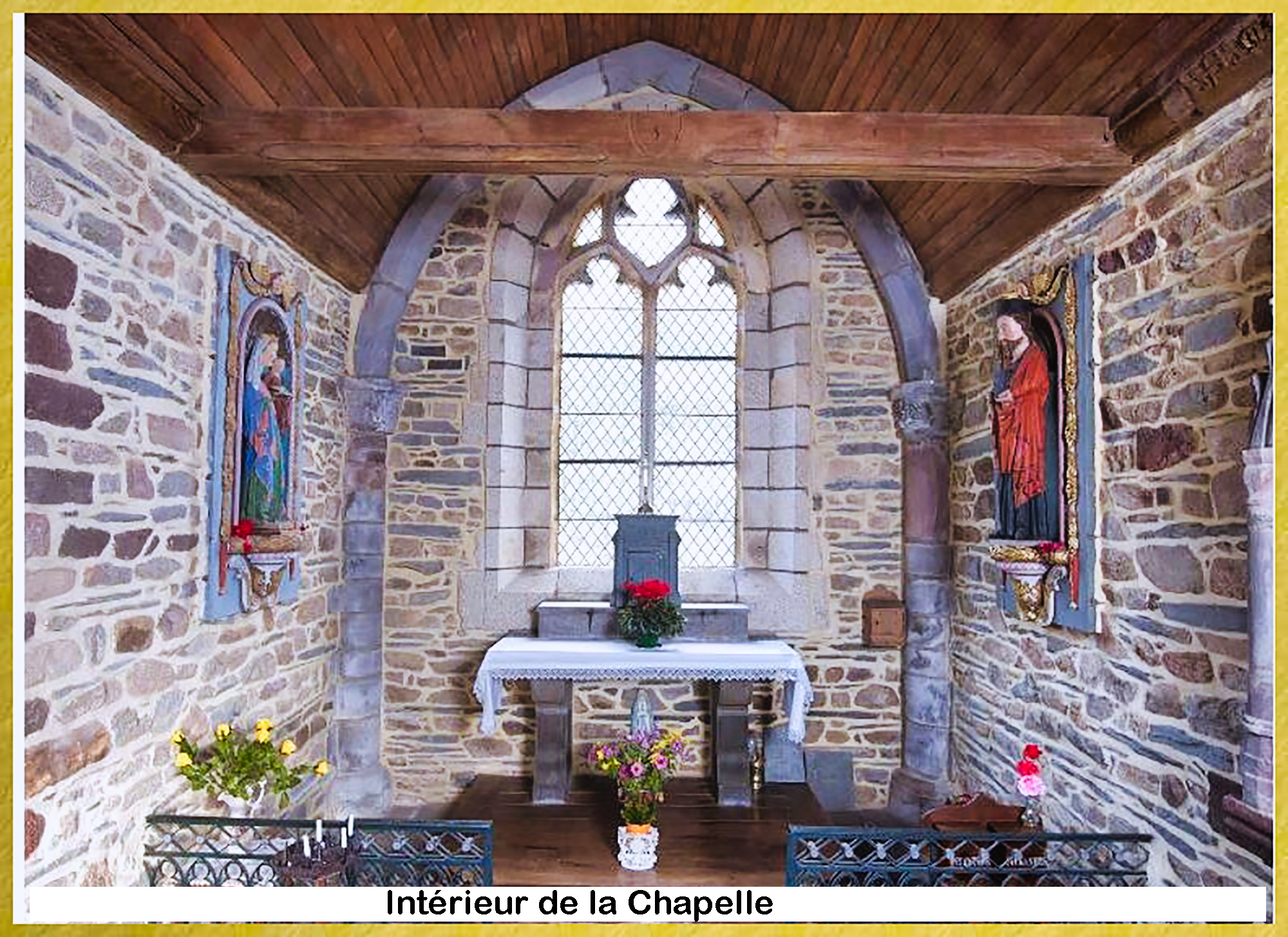 Intérieur Chapelle Saint-Léon 