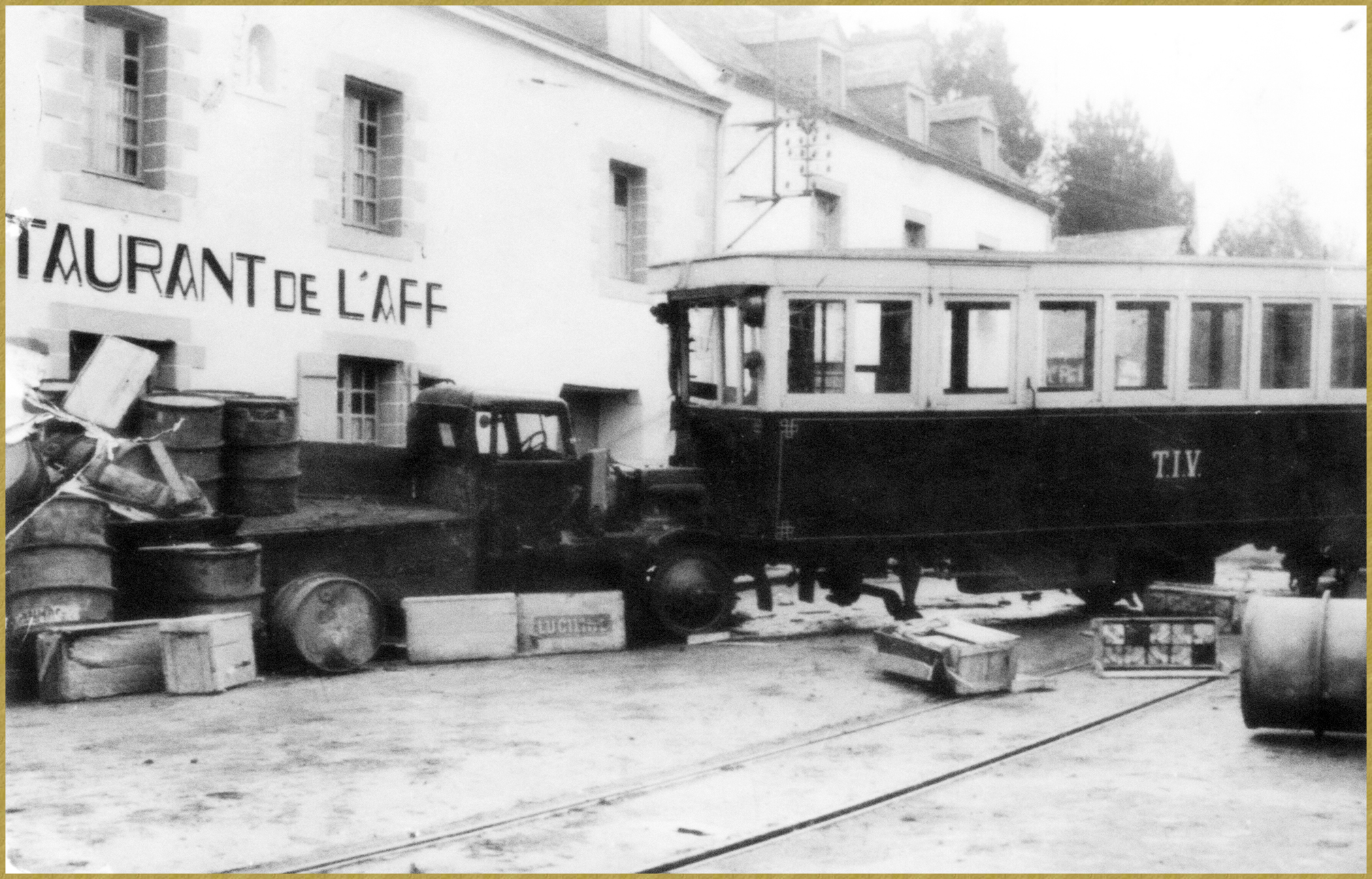 Accident Tramways -Camion - 