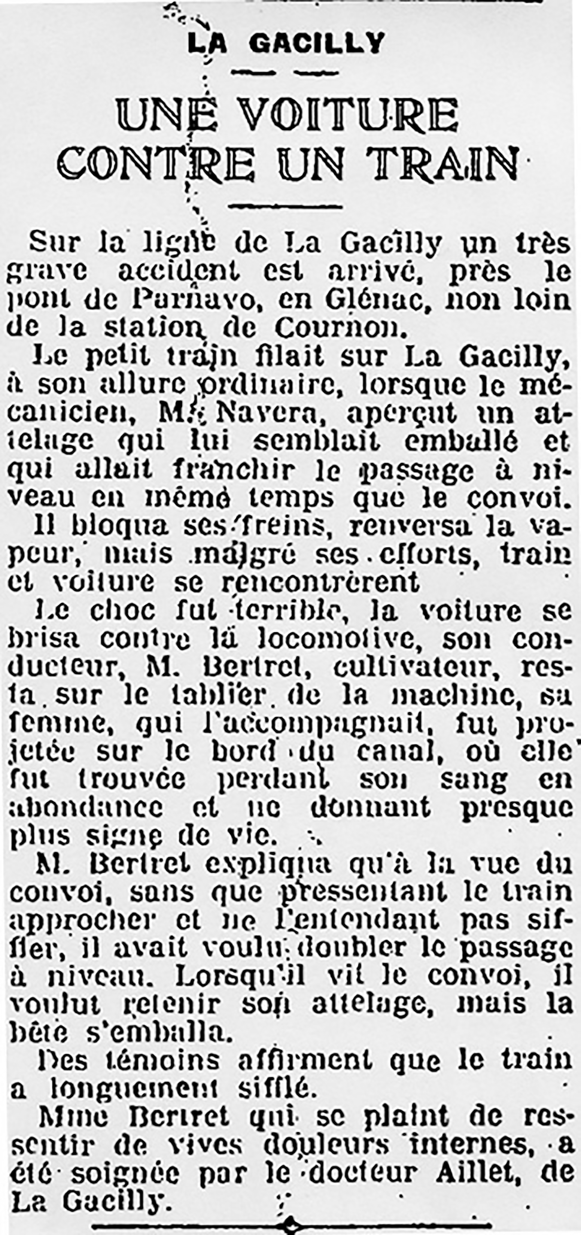 Accident train-
