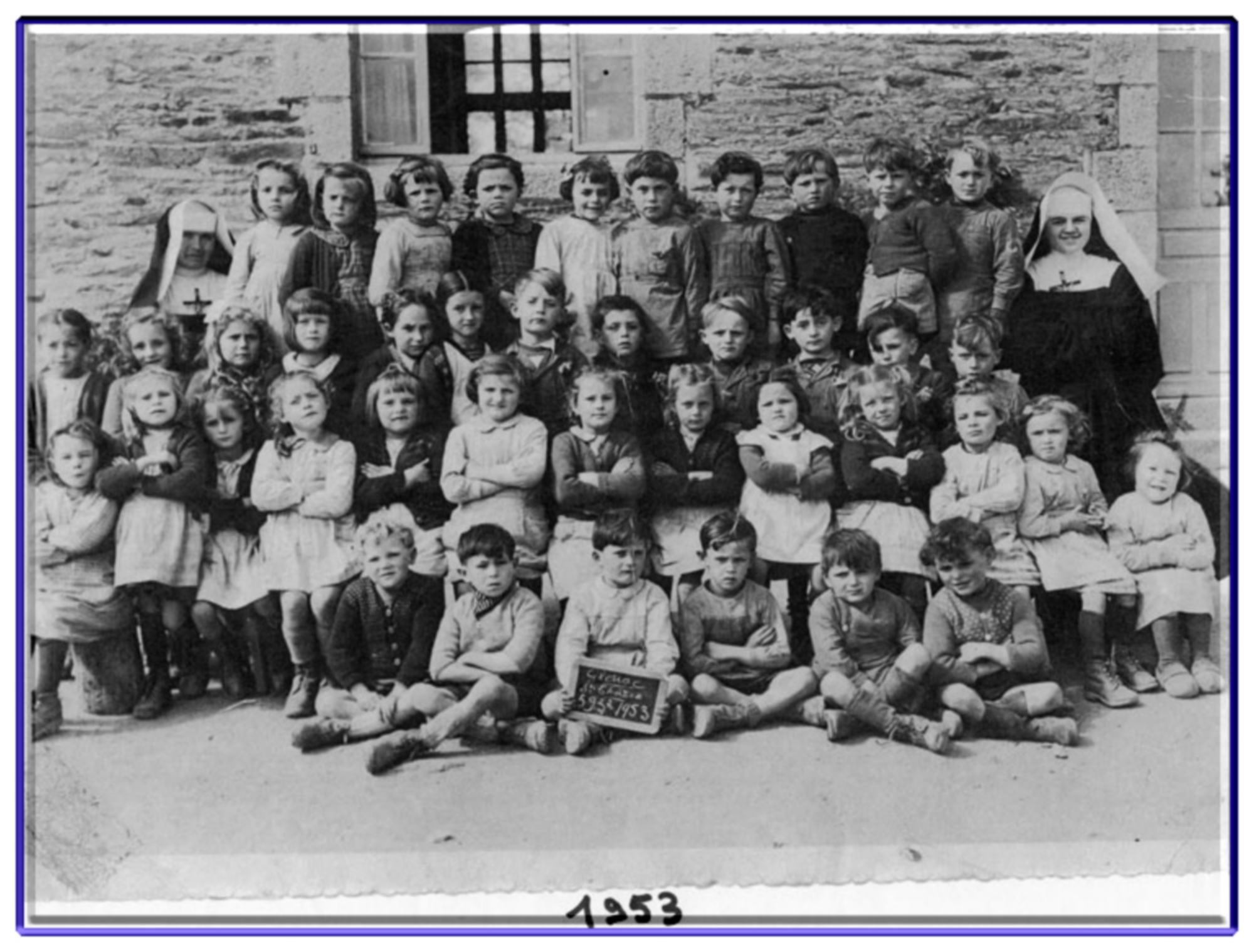 Photo de l’année 1953-1 - Histoire de Glénac Photo de l’année 1953-1