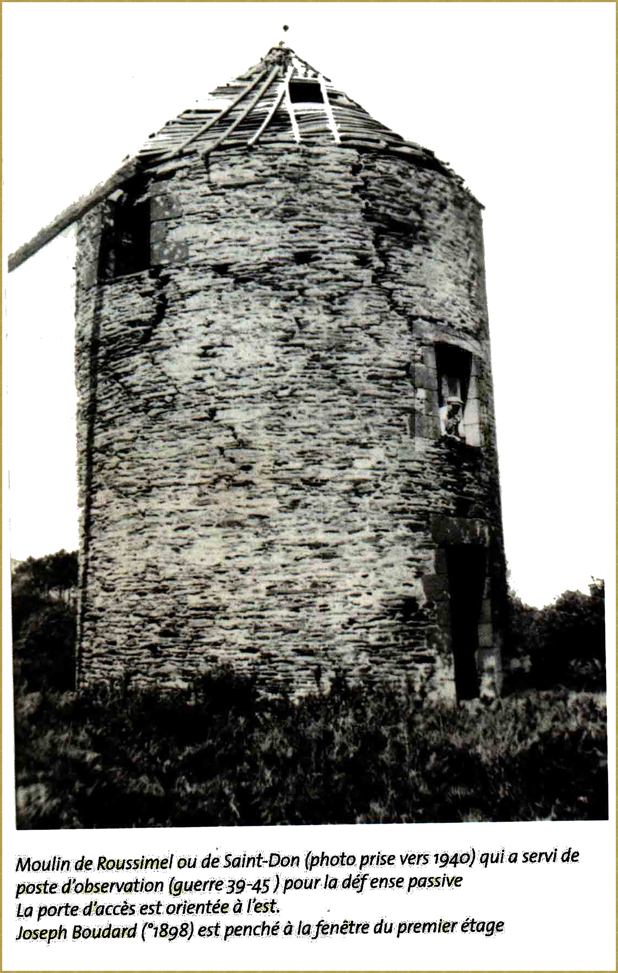 Photo du Moulin de Roussimel - H    