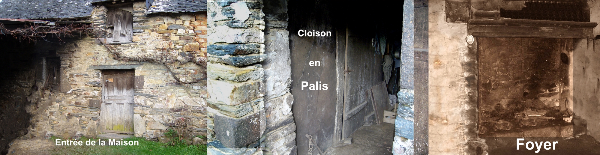 Cloison avec des Palis - 